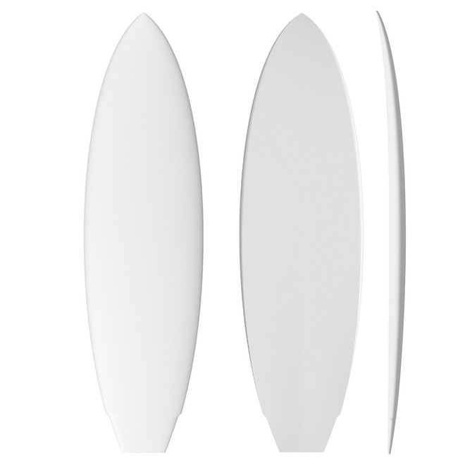 EPS Stringerless The Bluff: Machine Shaped Surfboard Blank