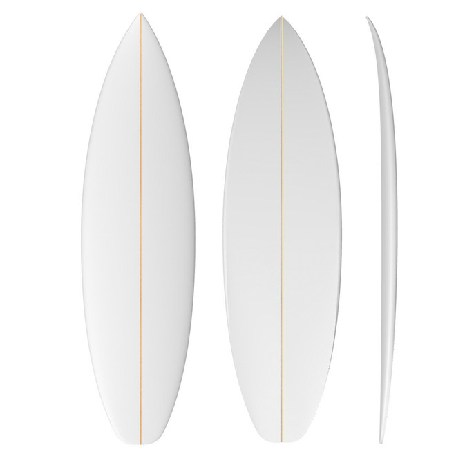 EPS Stringered Hydro: Machine Shaped Surfboard Blank