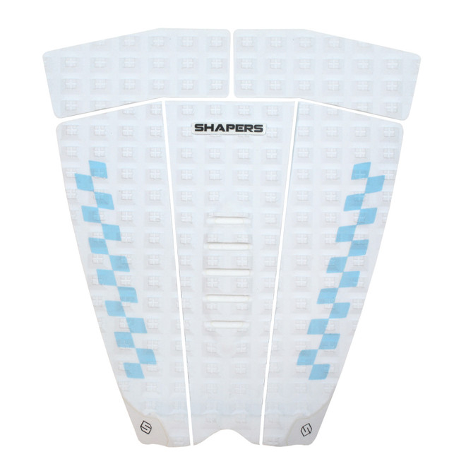 サーフィン・ボディボード SHAPERS SHELDON SIMKUS Pro Model Sheldon Simkus Pro Model 5 Piece Traction : White / Blue - Shapers