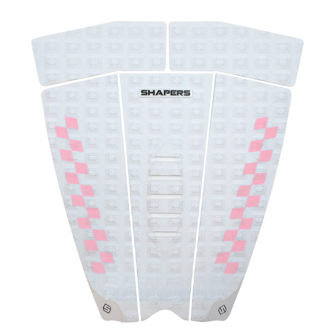 Sheldon Simkus Pro Model 5 Piece Traction : White / Pink - Shapers