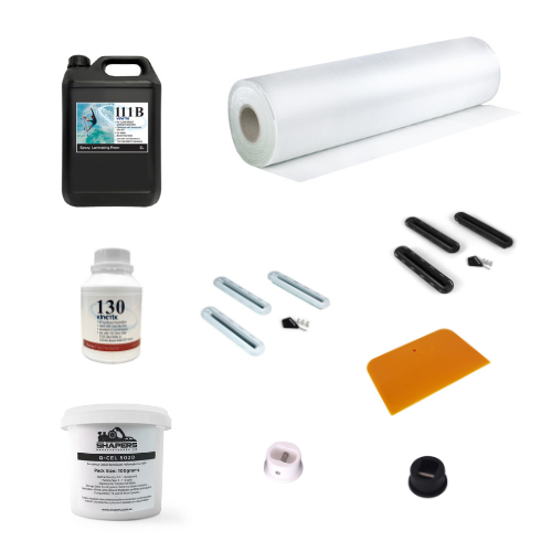 Epoxy Glassing Material Kit
