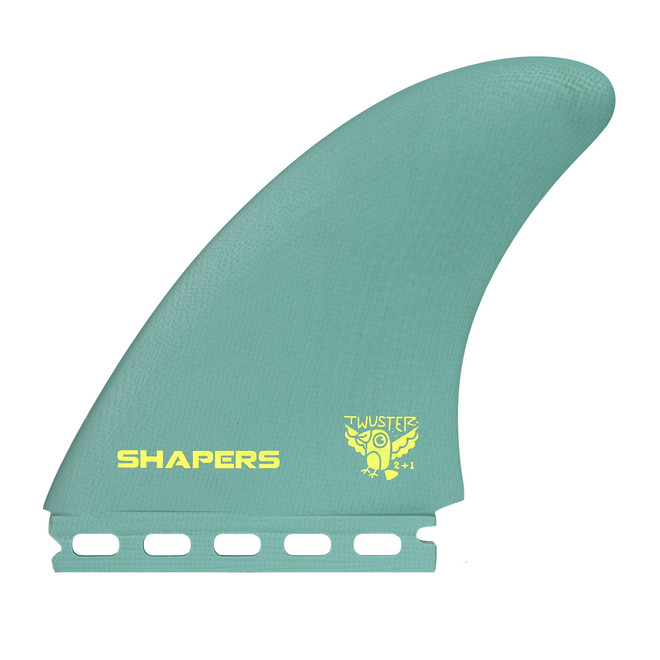 Twuster XTRA  2+1 Twin Fin Set  - Seafoam