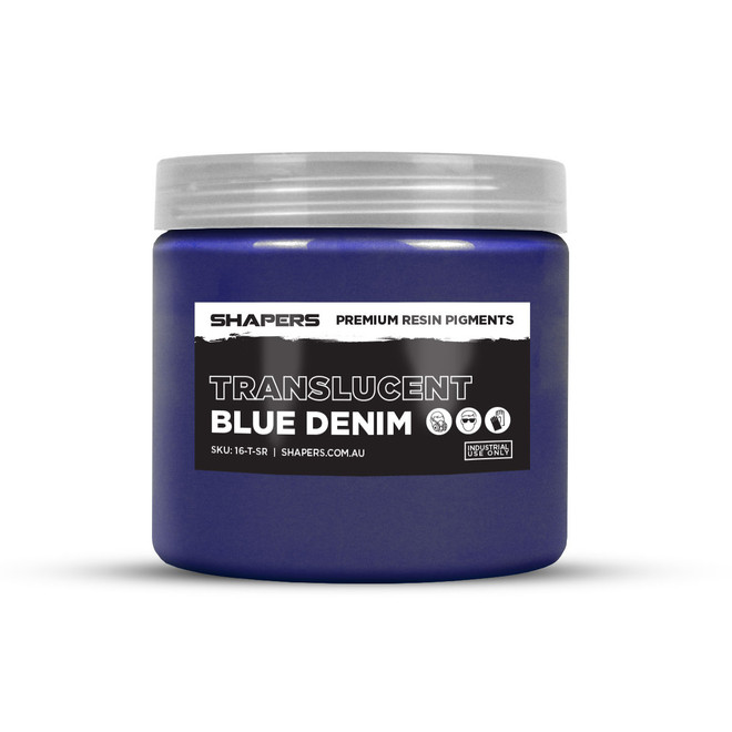 Translucent Resin Pigment - Blue Denim