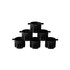 Dual Tab Fin Plug Set - Thruster Black