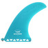 10" Flow Series Longboard Fin - Sky Blue