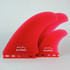 Asher Pacey 5.59" Twin Fin Set - Red