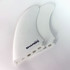 5.70" Woo Twin Fin - White