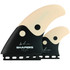 Asher Pacey 5.79" S-TEK Twin Fin Set - Balance