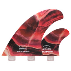 Asher Pacey 5.79"  Twin Fin Set - Agate