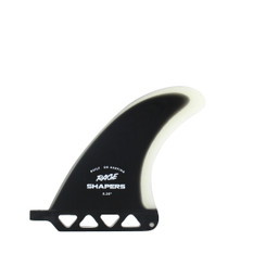 5.25" Rage Series Longboard Fin - Black Clear