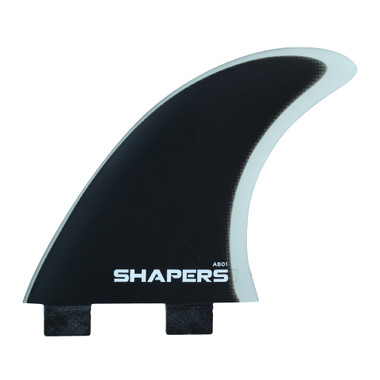 Shapers  AM1 FCS Thruster アルメリック ab01-thruster-fin-black-