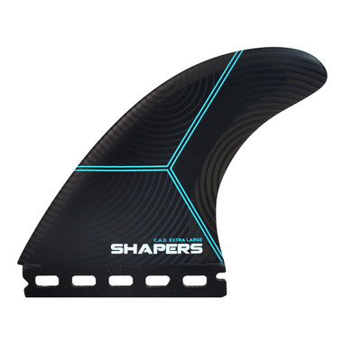 Large Thruster Fins For Surfboards | Dual Tab | Shapers