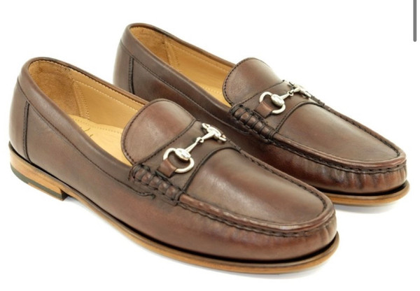 Brown Snaffle Bit Loafer