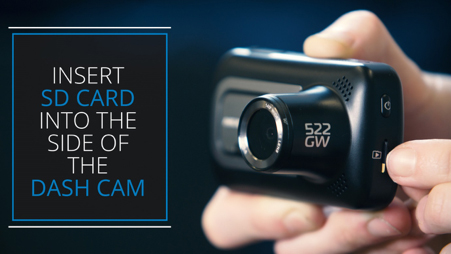 Which SD card do I use in my Dash Cam?