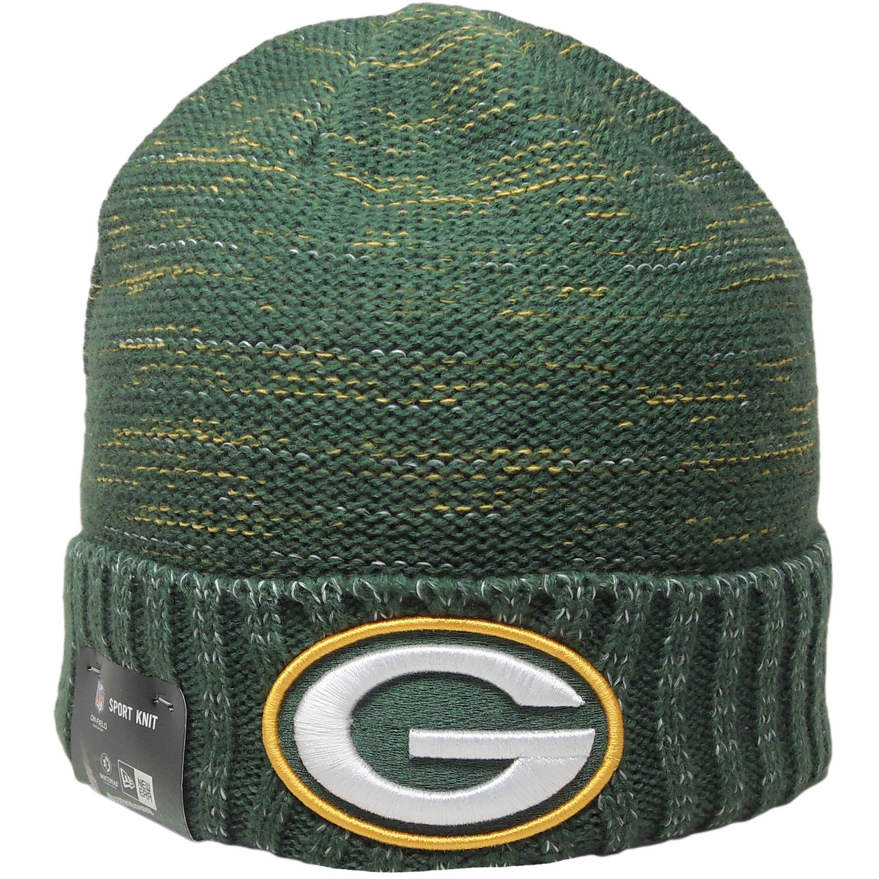 Green Bay Packers New Era NFL Kickoff Knit - Green, Yellow, White ...