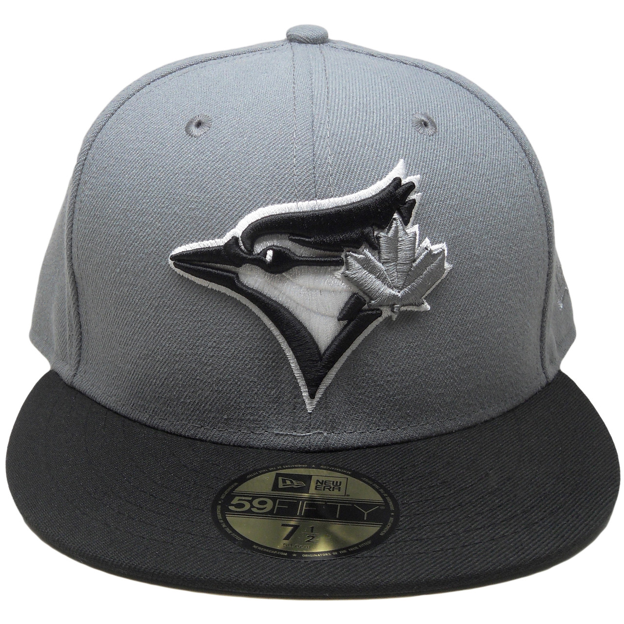 Toronto Blue Jays New Era Custom 59fifty Fitted Hat Storm Gray