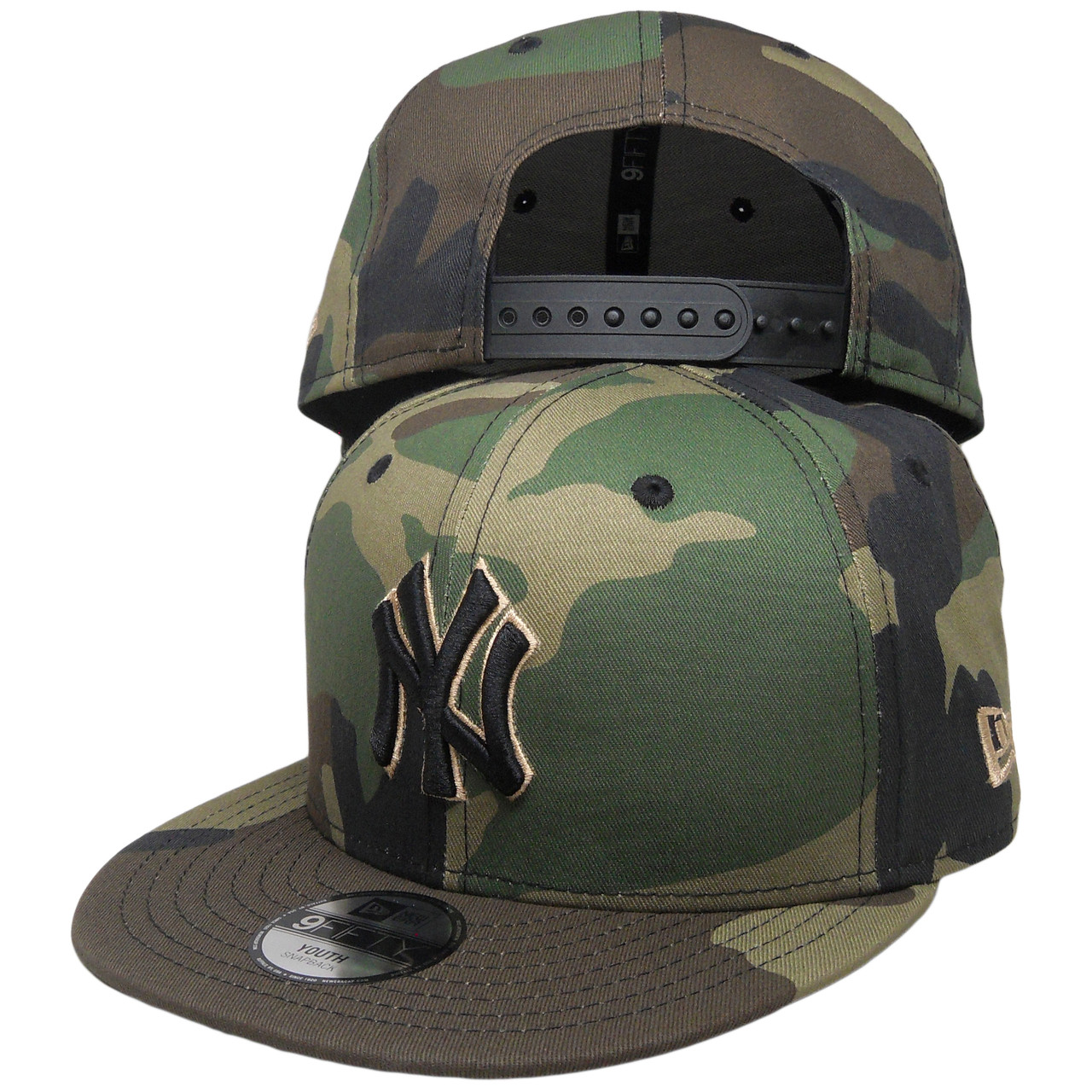 New York Yankees New Era Custom Kids 9fifty Snapback Woodland