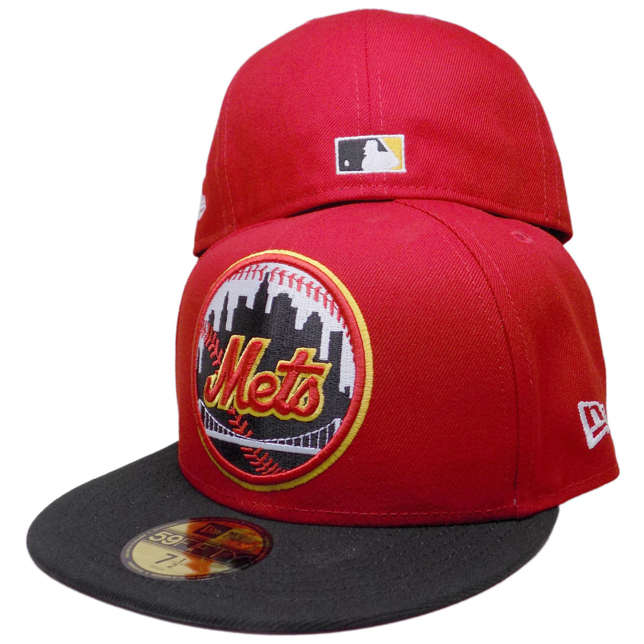 New York Mets 5th Anniversary Custom New Era 59Fifty Fitted - Red