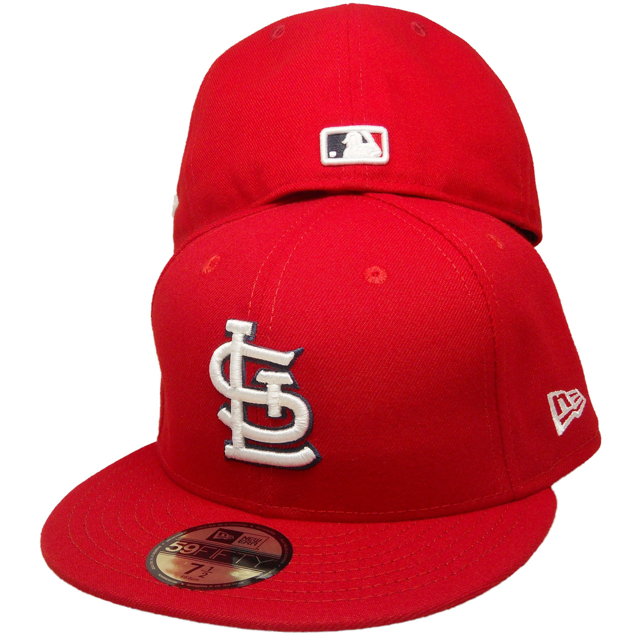 St Louis Cardinals New Era Onfield Official Fitted Hat Red White Navy Ecapsunlimited Com