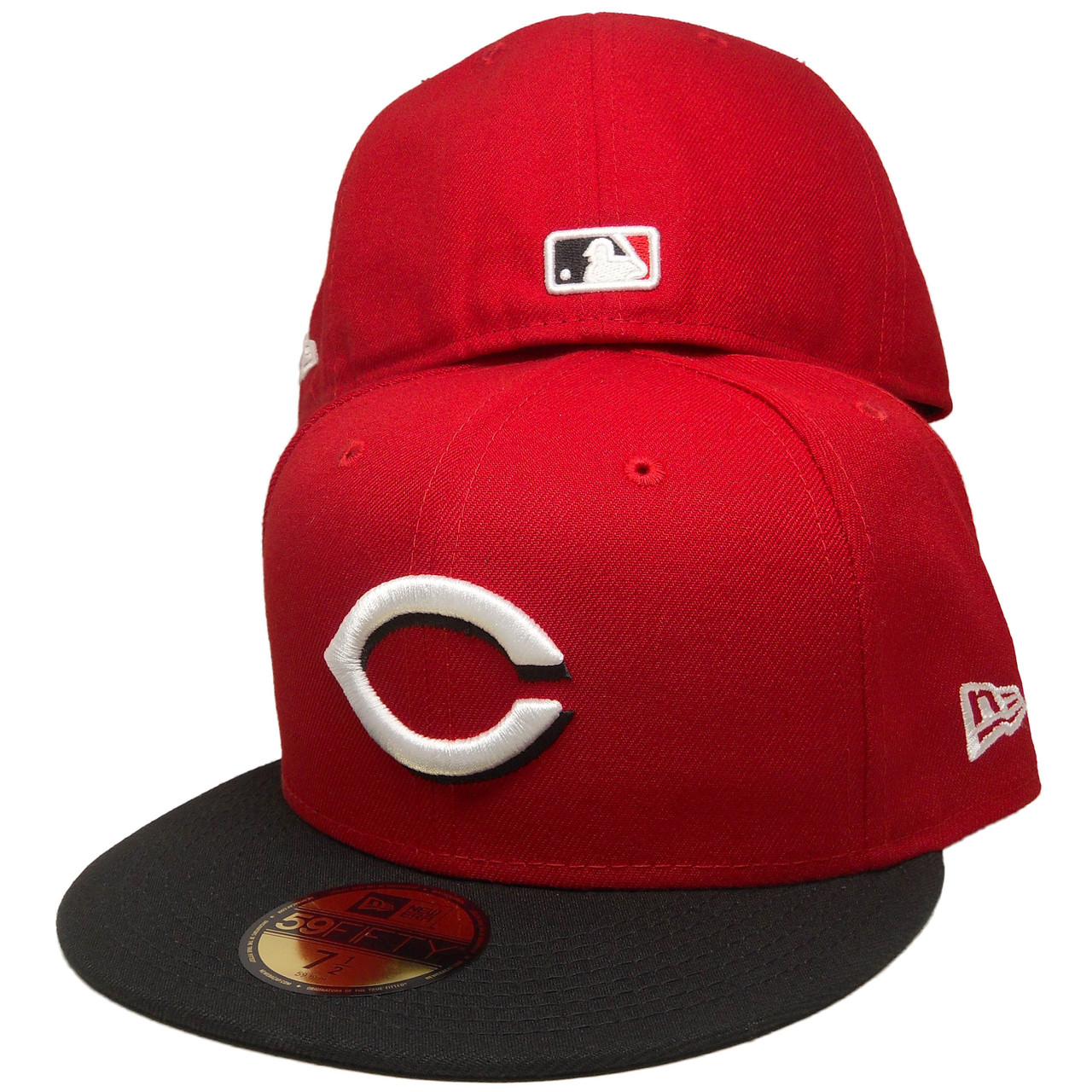 Cincinnati Reds New Era Road Onfield Fitted Hat Red Black White Ecapsunlimited Com