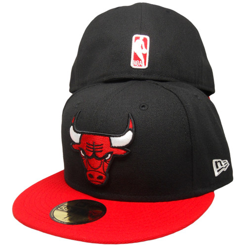 Chicago Bulls New Era 59Fifty Alternate 2Tone Fitted - Black, Red, White