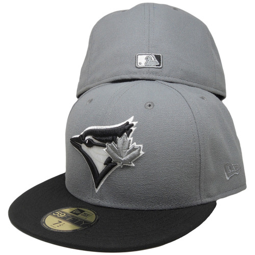 black and white blue jays hat