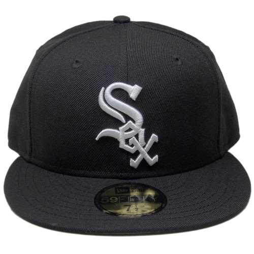 Chicago White Sox New Era Custom Gray Bottom Fitted - Black, White, Gray Under