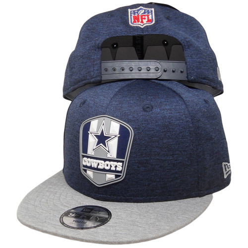 Dallas Cowboys New Era 2018 Onfield 9Fifty KIDS Snapback - Navy, Gray, White