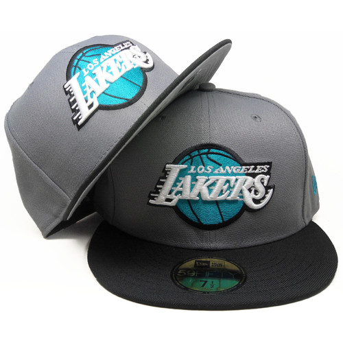 los angeles lakers fitted hats