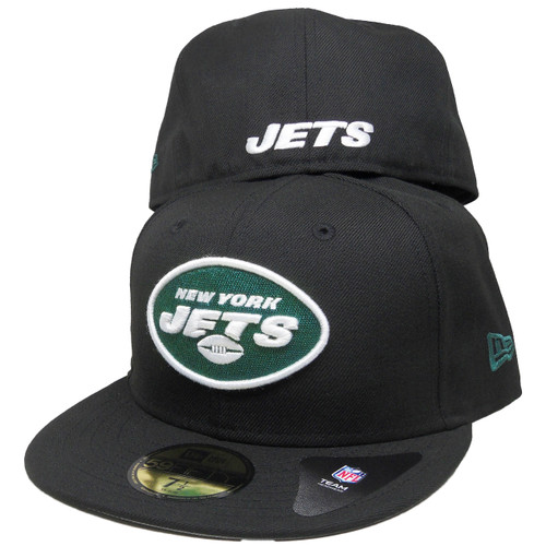 New York Jets New Era NFL 2019 Onfield Fitted Hat - Black, Green, White