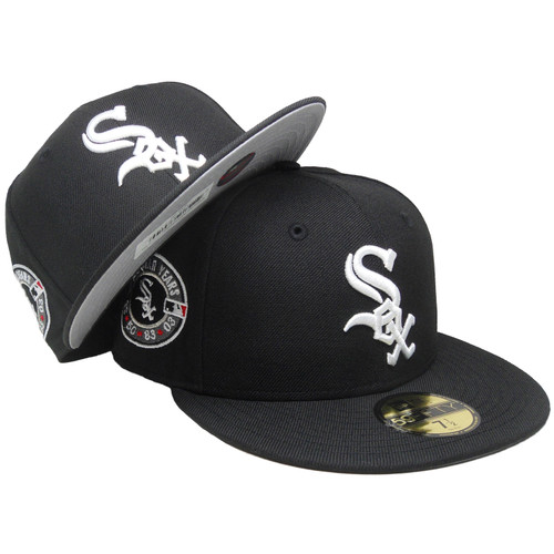 Chicago White Sox Custom All Star Years Patch Fitted - Black, White, Red