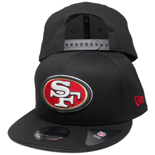 San Francisco 49ers New Era Basic 9Fifty Snapback - Black, Red, White, Gold