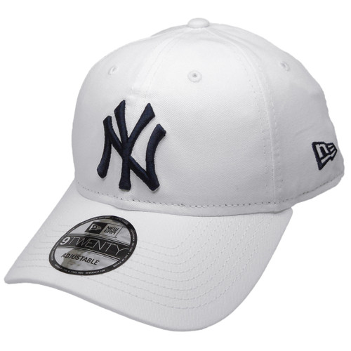New York Yankees New Era 9Twenty Adjustable Hat - White, Navy