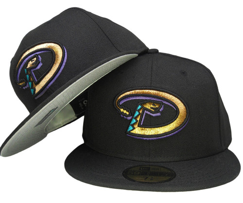Arizona Diamond Backs New Era Classic Fitted - Black, Copper, Purple, Turquoise