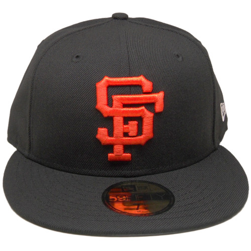 San Francisco Giants MLB Basic 59Fifty Fitted Hat - Black, Gray, Orange