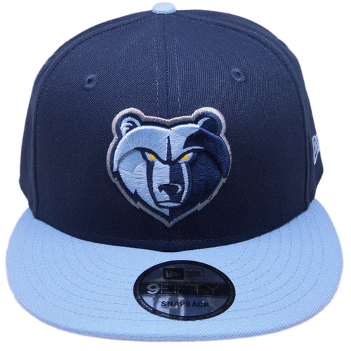 Memphis Grizzlies 2-Tone New Era 9Fifty Snapback - Navy, Sky, Gray