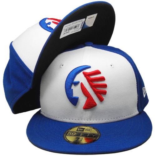 Memphis Redbirds 2-Tone MiLB New Era 59Fifty Fitted - White, Black, Royal Blue