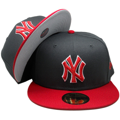 New York Yankees New Era Color Pack 59Fifty Fitted - Graphite, Red, White