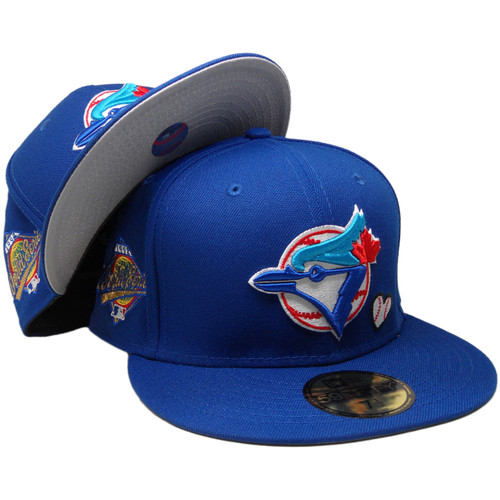 Toronto Blue Jays New Era Team Heart 59Fifty Fitted - Royal, White, Red