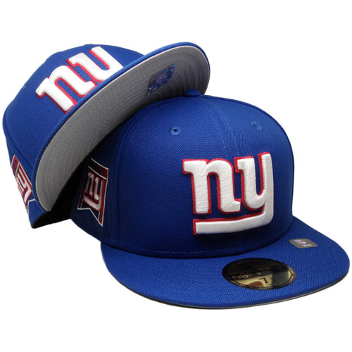 New York Giants New Era Banner Side 59Fifty Fitted - Royal, White, Red