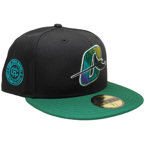 Orlando Rays MiLB Custom New Era 59Fifty Fitted - Black, Green, Multi-Color