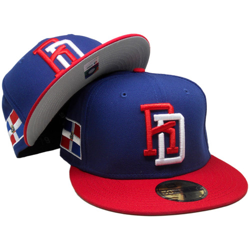 Dominican Republic 2023 WBC New Era 59Fifty Fitted - Royal, Red, White