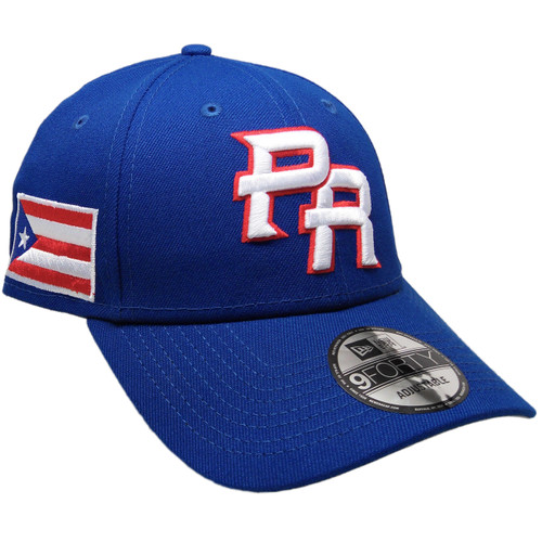 Puerto Rico 2023 WBC New Era 9Forty Adjustable - Royal, White, Red