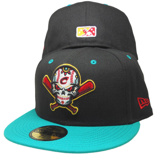 Columbus Clippers MiLB New Era COPA 59Fifty Fitted - Black, Teal, Red