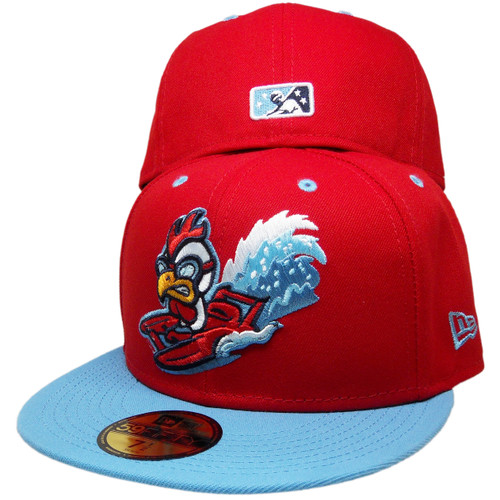Tri-City Dust Devils NE Theme Night 59Fifty Fitted - Red, Sky Blue, Navy