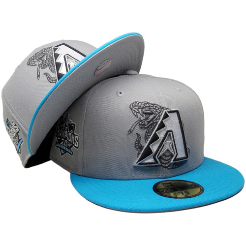 Arizona Diamondbacks 20 Ann. Custom New Era Fitted - Gray, Blue, Charcoal