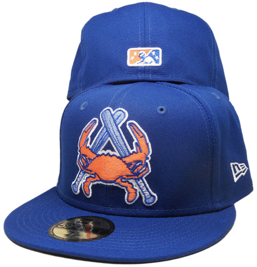 Aberdeen IronBirds MiLB NE Theme Night 59Fifty Fitted - Royal, Orange, Sky