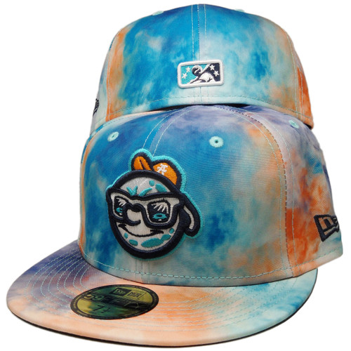 Ashville Tourists MiLB NE Theme Night 59Fifty Fitted - Multi, Navy, White