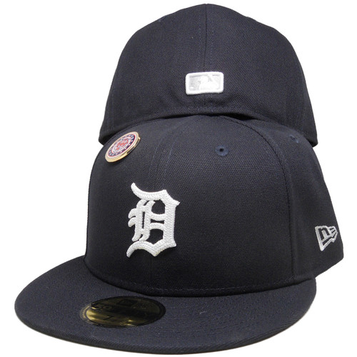 Detroit Tigers New Era 5950 Pin Collection Fitted - Navy, White, Gold