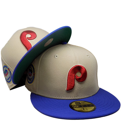 Philadelphia Phillies 'Patterson' Custom New Era Fitted - Vegas Gold, royal, Red